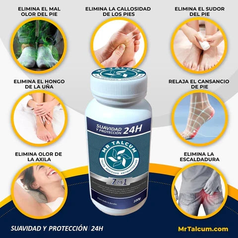 Talco 7 en 1 - Premiun